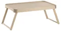 Zone Denmark Inu Serviertablett – Betttablett Klappbar aus Holz – Tablett für Sofa, Frühstück & Dekoration – 49,5 x 32 x 22,2 cm – Ash