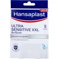 HANSAPLAST Ultra Sensitive Wundverband 8x10 cm XXL 5 St PZN17268528