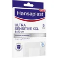 2x HANSAPLAST Ultra Sensitive Wundverband 8x10 cm XXL 5 ST