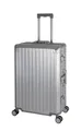 Travelhouse Hartschalen-Trolley Tokyo, 4 Rollen, Aluminium Hartschale TSA Zahlenschloss Aluminium-Rahmen