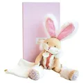 Doudou et Compagnie DC3486 KANINCHEN VON ZUCKER pink - Pantin mit Decke, rosa