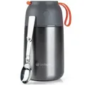 Dimono Thermobehälter DIMONO Thermobehälter Edelstahl Lunchbox to go – Warmhaltebehälter, Edelstahl, (to-Go Lebensmittelbehälter, Essensbehälter für unterwegs) 700 ml