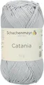 Schachenmayr Catania 9801210-00434 nebel Handstrickgarn, Häkelgarn, Baumwolle