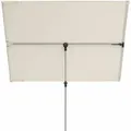 Doppler Balkonblende "active" 180 X 130 Cm, Natur, Bezug Aus 100% Polyester, Gestell Aus Stahl, 6,4 Kg Balkonblende "active 180 X 130", Natur, 180 X 130 Cm