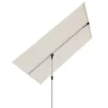 Doppler ACTIVE Balkonblende – Rechteckiger Sonnenschirm ideal für den Balkon –Plus Sichtschutz – 180x130 cm – Natur
