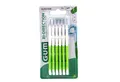 GUM Zahnseide Gum Bi Direction Small - Interdentalbürsten grün 0,7 mm - 6 Stück, (0-St)