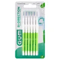 SUNSTAR GUM Interdentalbürsten, bidirektional, 0,7 mm, 6 Stück