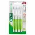 GUM Bi-Direction Interdentalbürsten 0,7 mm grün (Kerze) 6 Stück