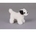 Kösen Kuscheltier Kösen Hund weiß stehend 11 cm Stofftier