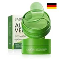 Augenpads AloeVera Kollagen,Für Falten,Feine Linien,Augenringe Anti Aging 60 Pcs