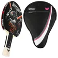 Butterfly Tischtennisschläger 1x Timo Boll SG33 + Drive Case 1, Tischtennis Schläger Set Tischtennisset Table Tennis Bat Racket