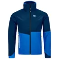 Ortovox - Punta Berrino Hooded Jacket - Softshelljacke Gr S blau