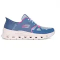Skechers für Damen. 150420 Glide Step Pro Schuhe blau (38), 3 bis 5 cm, Schnürsenkel, Lässig