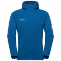 Mammut - Taiss ML Hooded Jacket - Fleecejacke Gr XL blau