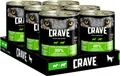 CRAVE CRAVE™ Hund Dose mit Lamm und Rind 6 x 400g, Nassfutter für: Hunde