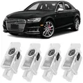 4 Stück Türbeleuchtung LED Auto Projektor für Audi A1 A3 A4 A5 A6