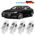 Audi Autotür Lichtprojektor 4 Stück Set für A1 A3 A4 Türbeleucht