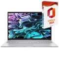 Asus VivoBook X170, Intel Core i7-1335U, Business-Notebook (Intel Core i7 1335U, Intel Iris Xe, 500 GB SSD, Windows 11 Pro, MS Office 2024 Pro Dauerlizenz, Tastaturbeleuchtung)