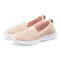 LASCANA Halbschuh, Sneaker, Slip-On-Sneaker, Slipper aus bequemen Textil-Material zum Reinschlüpfen VEGAN rosa 40