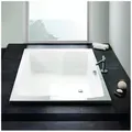 Hoesch Largo Rechteck-Badewanne 200 x 140 cm 3692.010, Badewannen, weiß