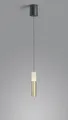 Helestra LED-Pendelleuchte LIDOS Schwarz/Gold 16/2503.28 4022671119863