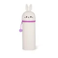 Legami 2-in-1 Mäppchen HASE BUNNY aus Silikon - Kawaii Federmäppchen
