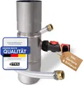 Regensammler für Fallrohre 100 mm  Zink Regenwassersammler für Fallrohr DN100...