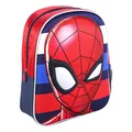 CERDÁ LIFE'S LITTLE MOMENTS Mochila 3D Infantil de Spiderman, Unisex niños, Multicolor, Talla única