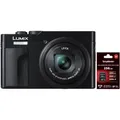 Panasonic Lumix DC-TZ99 schwarz + Voigtländer SDXC 256GB UHS-II