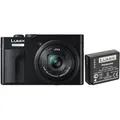 Panasonic Lumix DC-TZ99 schwarz + DMW-BLG10