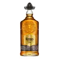 Sierra Antiguo Añejo (1 x 700 ml) – reiner Tequila Añejo aus 100 % Blaue Weber Agave – reift bis zu 2 Jahre in Bourbon-Fässern – ideal für Cocktails wie Margaritas – 40 % Alk.
