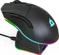 KLIM Blaze Pro kabellose PC Maus - Gaming Maus mit RGB und Ladestation - bis zu 6000 DPI - Kabel- und Wireless Mouse für PC