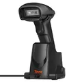 Tera Barcode-Scanner kabellos 2,4 GHz 1D 2D QR mit Ladestation D6100