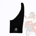 GAOMON EIN-Finger Handschuh - Frei Größe Antifouling Küstlerishe Zeichnen Lycra Handschuh für Grafiktablett Stift Display und Leuchttisch, Schwarze