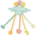 Bieco Spielwaren Montessori-Activity-Planet, Mehrfarbig, Kunststoff, 13.5x13.5 cm, Spielzeug, Babyspielzeug, Motorikspielzeug