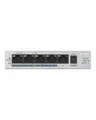 ZyXEL GS1005HP Switch unmanaged 4 x 10/100/1000 PoE+ + 1 x 10/100/1000 wandmontierbar Desktop PoE 60 W (GS1005HP-EU0101F)