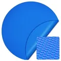 Pool Solarfolie Ø 3,6 M, Blau, Poolheizung Aus 400 Μ Starkem Pe Film, Poolabdeckung Poolplane Solarplane Rund