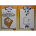 2 Pakete SWIRL E 69 Staubsaugerbeutel E69 - 10 Beutel per DHL Frei Haus
