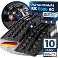 WERKTHOR Auffahrrampen Auto 2er Set – PKW Rampe  5t für jeden Untergrund