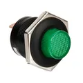 Taster mit LED - 12/24V - Grün