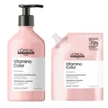Loreal Serie Expert Vitamino Color Resveratrol Shampoo 500ml + 500ml Refill