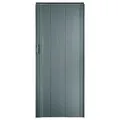 Falttür Schiebetür Grau Farben H. 202 cm für Türbreite bis 84 cm st3 Neu teils vormontiert - Grau