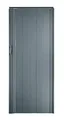 h&s Falttür/Schiebetür Grau H. 202 cm B. bis 84 cm Neu mit Doppelwandprofil 0,7 cm