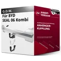 Für BYD SEAL 06 Kombi (G.D.W.) Anhängerkupplung vertikal abnehmbar neu