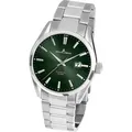Jacques Lemans 1-1846F Derby Herren 43mm 10ATM - Silber