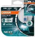 Osram H8 12V 35W Cool Blue INTENSE NextGen. 4800K +100% 2Stk.+W5W Blau