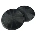 AIR2GO Aktivkohlefilter für Constructa 11006483 (2 Stück) - Schwarz