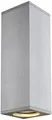 SLV THEO UP/DOWN Wandleuchte, QPAR51, alu gebürstet, max. 2x50W (1000329)