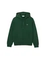 Lacoste Herren Zip-Up Fleece Hoodie Jacke, Vert, XXL