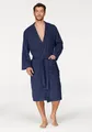 OTTO home Unisex-Bademantel Travel, ideal für Sauna & Spa, Hotelbademantel, Morgenmantel, Langform, Leichtfrottee, Kimono-Kragen, Gürtel, für Damen & Herren, leichte Qualität, langer Bademantel, S-3XL